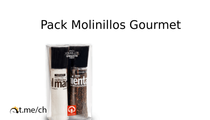 Pack Molinillos Gourmet