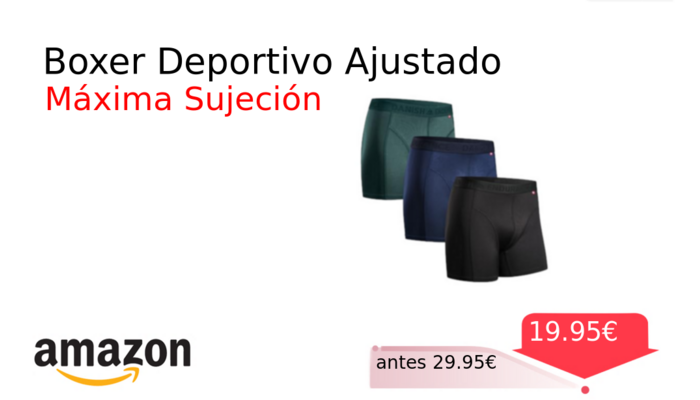Boxer Deportivo Ajustado