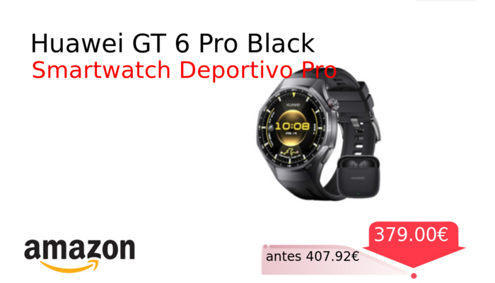 Huawei GT 6 Pro Black