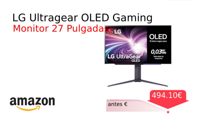 LG Ultragear OLED Gaming