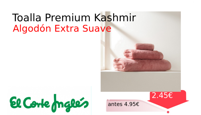 Toalla Premium Kashmir
