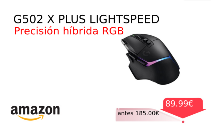 G502 X PLUS LIGHTSPEED