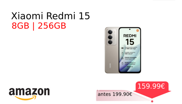 Xiaomi Redmi 15