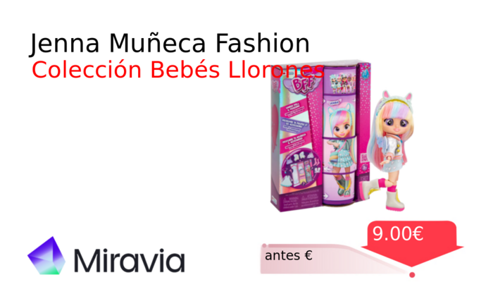 Jenna Muñeca Fashion