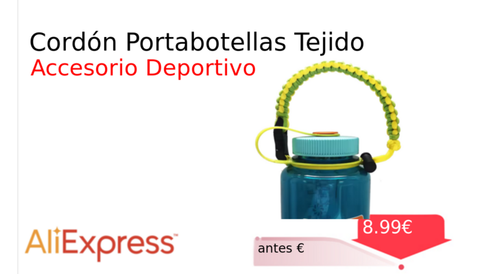 Cordón Portabotellas Tejido