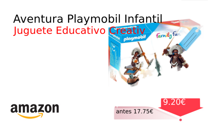 Aventura Playmobil Infantil