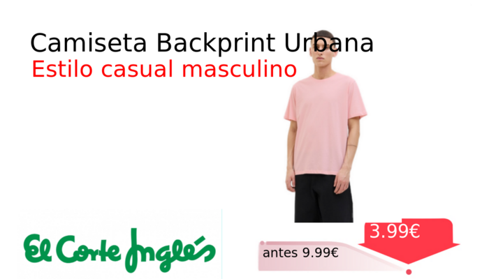 Camiseta Backprint Urbana