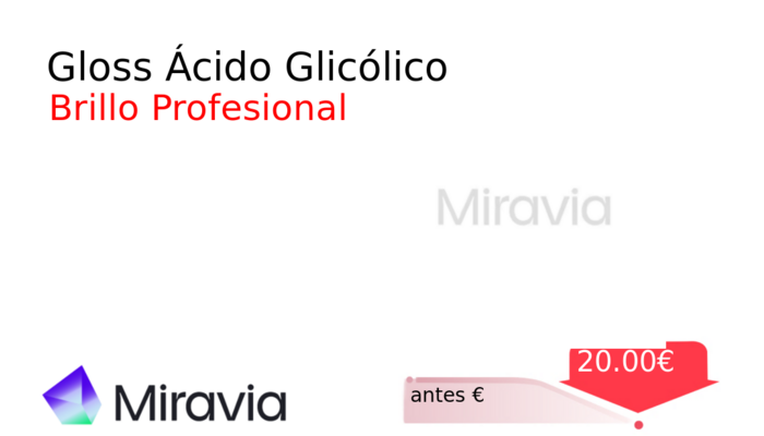 Gloss Ácido Glicólico