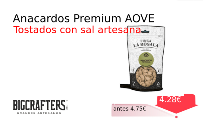 Anacardos Premium AOVE