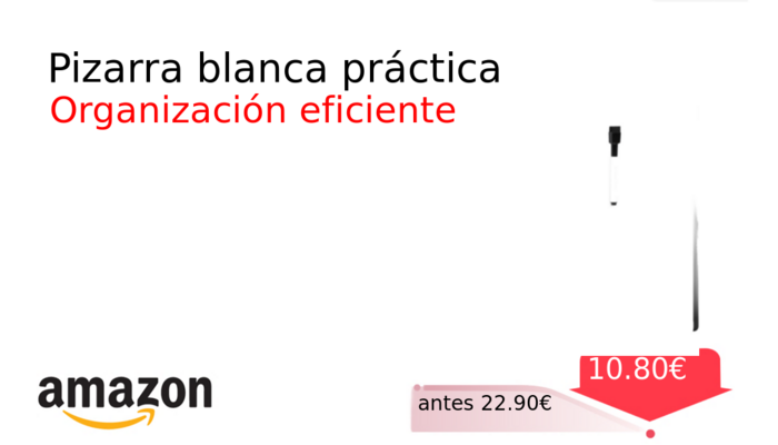 Pizarra blanca práctica
