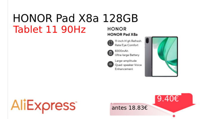 HONOR Pad X8a 128GB
