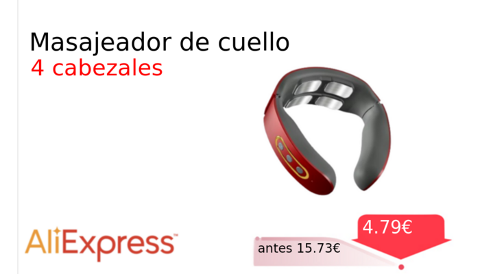 Masajeador de cuello
