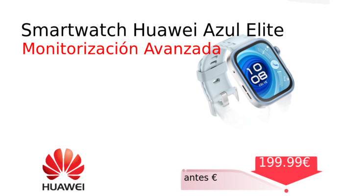 Smartwatch Huawei Azul Elite