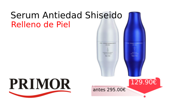 Serum Antiedad Shiseido