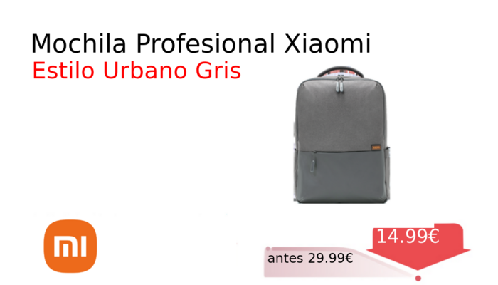 Mochila Profesional Xiaomi