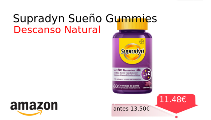 Supradyn Sueño Gummies