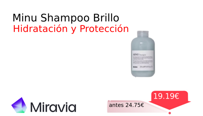 Minu Shampoo Brillo