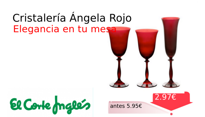 Cristalería Ángela Rojo