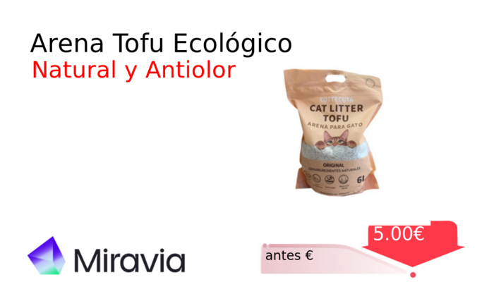 Arena Tofu Ecológico