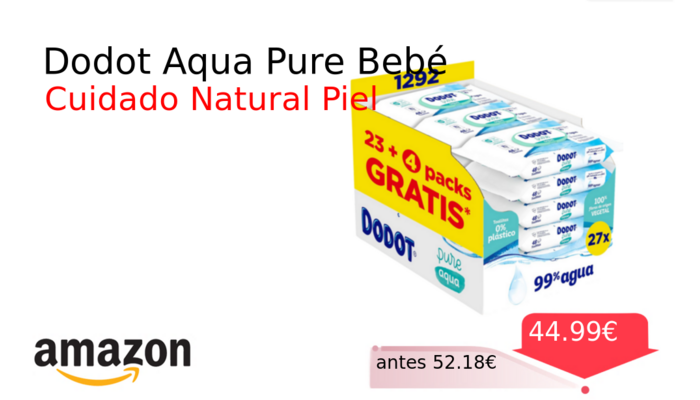 Dodot Aqua Pure Bebé