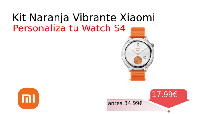 Kit Naranja Vibrante Xiaomi
