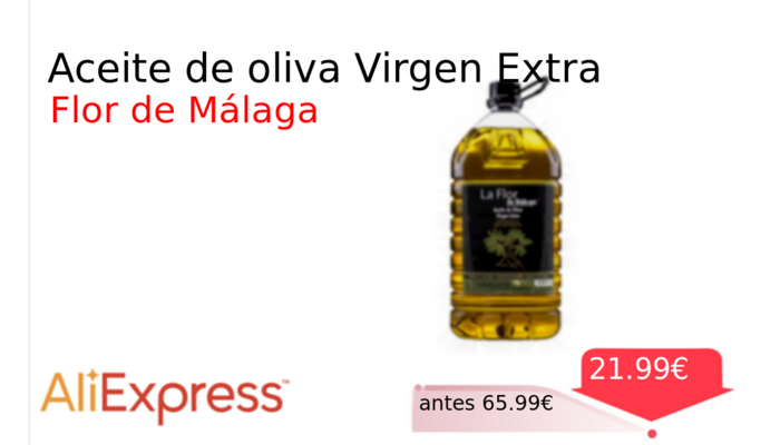 Aceite de oliva Virgen Extra 