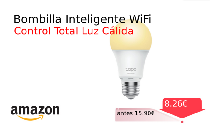 Bombilla Inteligente WiFi