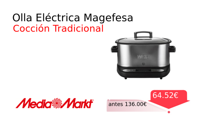 Olla Eléctrica Magefesa
