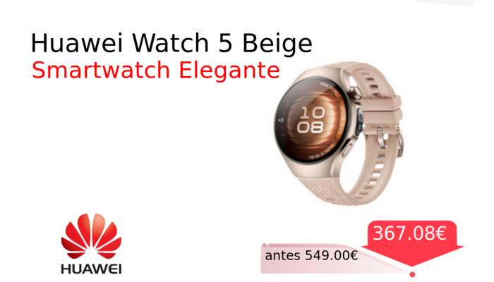 Huawei Watch 5 Beige