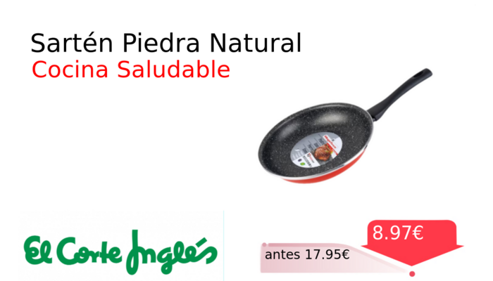 Sartén Piedra Natural