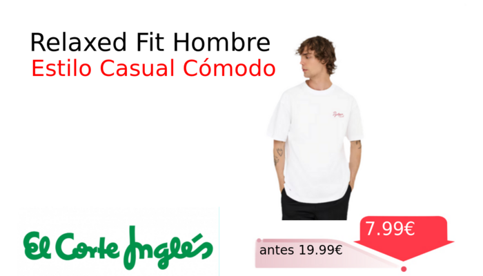 Relaxed Fit Hombre