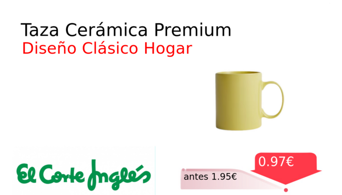 Taza Cerámica Premium