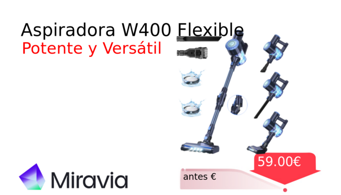Aspiradora W400 Flexible