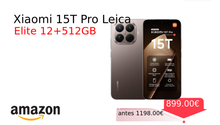 Xiaomi 15T Pro Leica