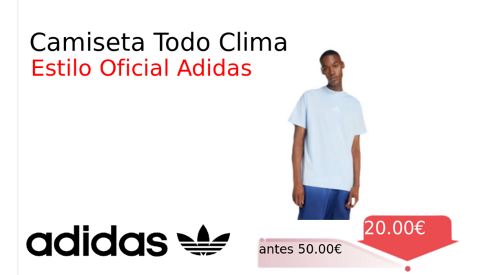 Camiseta Todo Clima