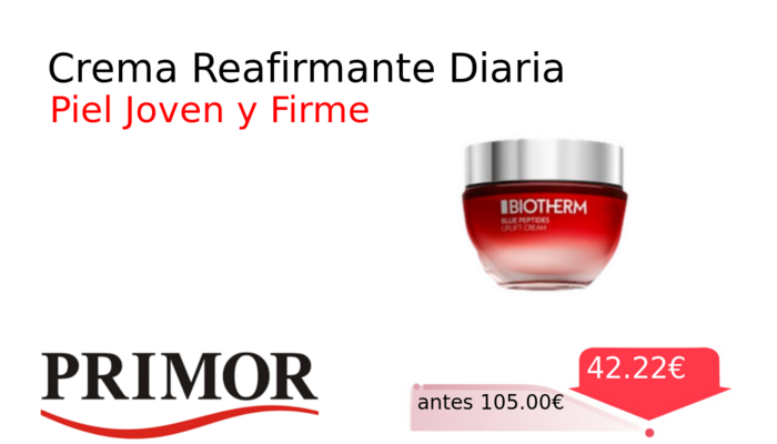 Crema Reafirmante Diaria