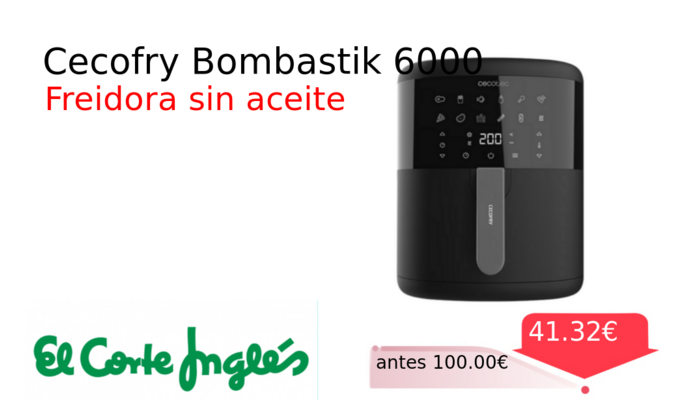 Cecofry Bombastik 6000