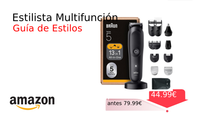 Estilista Multifunción