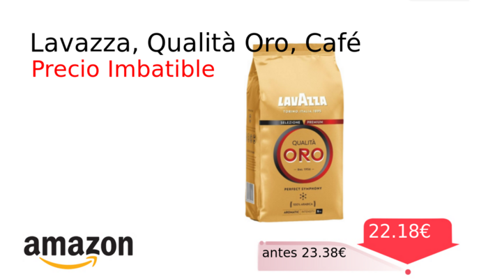 Lavazza, Qualità Oro, Café