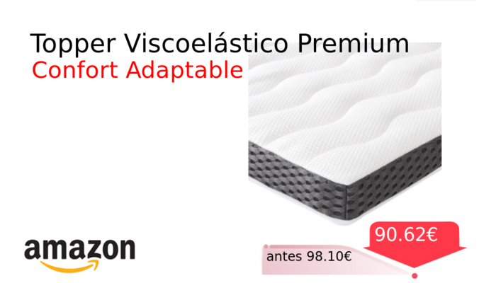Topper Viscoelástico Premium