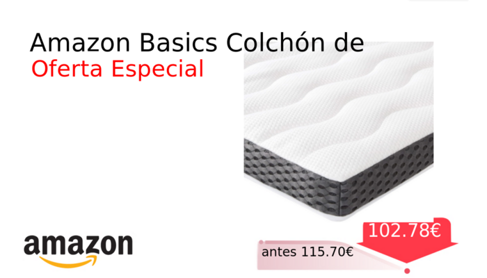 Amazon Basics Colchón de