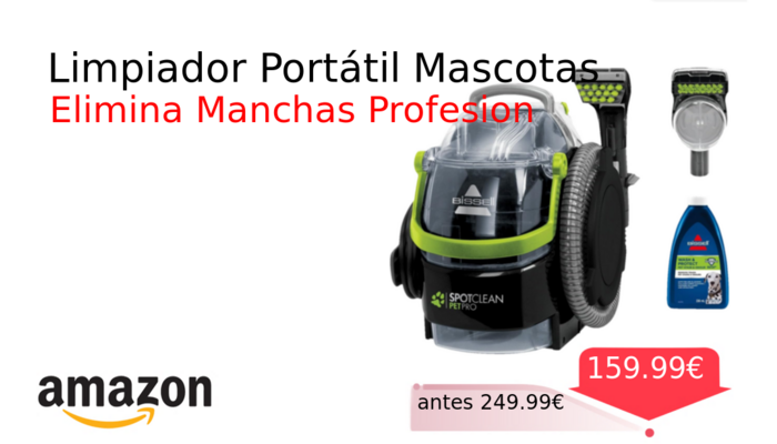 Limpiador Portátil Mascotas