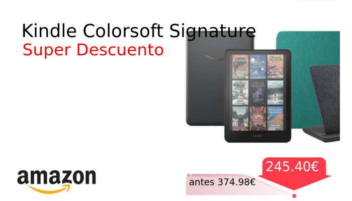Kindle Colorsoft Signature