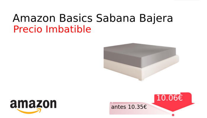 Amazon Basics Sabana Bajera