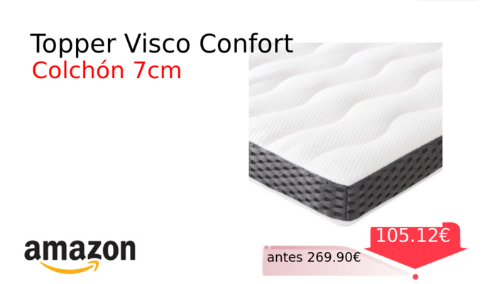 Topper Visco Confort
