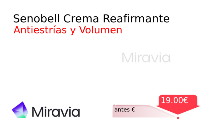 Senobell Crema Reafirmante