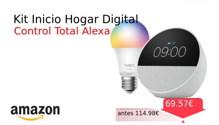 Kit Inicio Hogar Digital