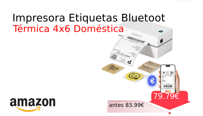 Impresora Etiquetas Bluetoot