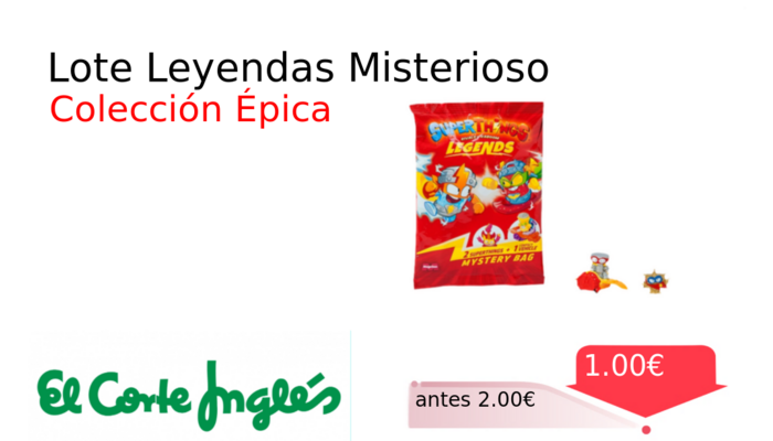 Lote Leyendas Misterioso