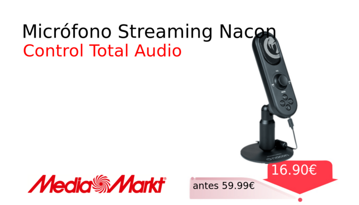 Micrófono Streaming Nacon